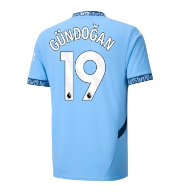 Manchester City Ilkay Gundogan #19 Hemmatröja 2024-25 Kortärmad